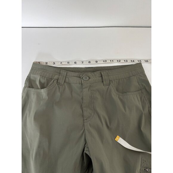 Eddie Bauer Pants 6 Cropped Hiking Pocket Gorp Core Outdoor Trail Cottage Core - Picture 4 of 14